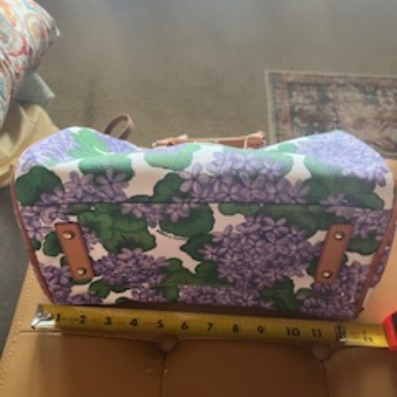Dooney & Bourke (Purple Flowers) - Picture 5 of 6